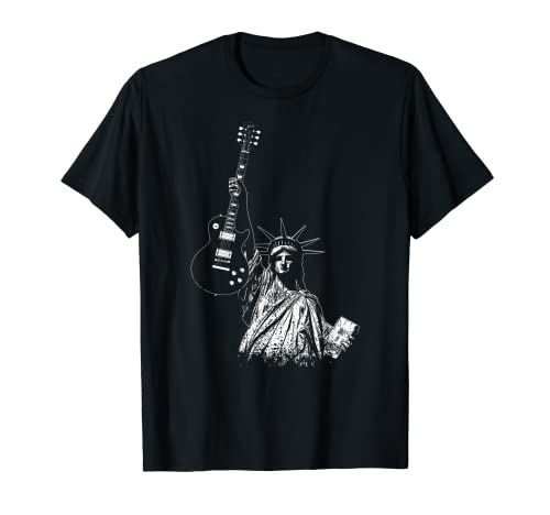 Guitarra Hombres Mujeres Banda Música Guitarrista Cosas Guitarrista Camiseta