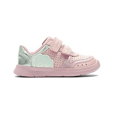 Clarks Ath Shell Toddler Leather Shoes for Girls Cover