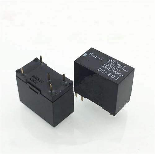 Relais G4U112VDC DC12V commutateur miniature 12VDC 2A pour circuit imprimé