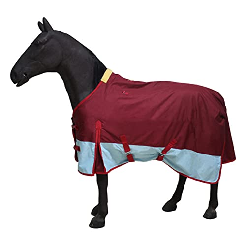 TMIL Oxford Winter Horse Sheet Rugs Horsecloth, waterdicht afneembaar, vliegendeken in meerdere maten, voor paarden voor… - Image 8