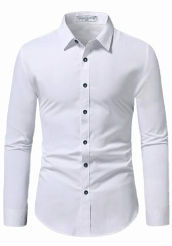 Image of Vida Loca Full Sleeve Spread Collar Cotton Blend Casual, Festival Stylish Slim fit Shirt for Men and Boys.
