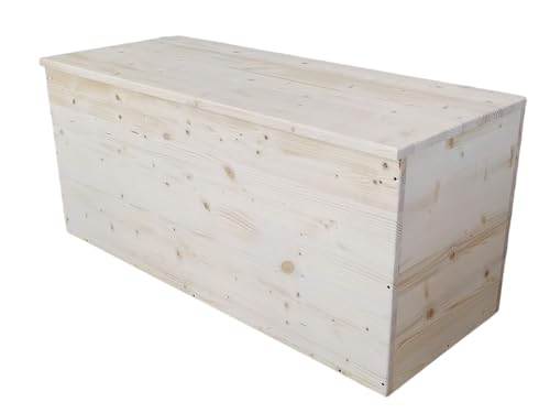 TOTAL WOOD 2012 Banktruhe sitztruhe truhen aus Holz B x T x H ca.: 70cm x 40cm x 40cm.
