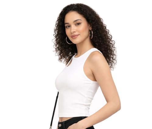 Image of Women's Trendy Premium Cotton Tank Top & Crop Top for Women