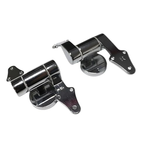 Bisagras for asiento de inodoro, tapa superior for, fijaciones, bisagras repuesto ajustables Premium for lavadora y baño