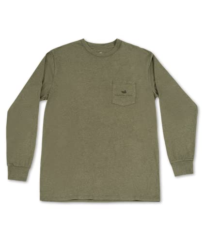 Southern Marsh Men’s Branding - Crest T-Shirt – Long Sleeve Casual Graphic Tee2