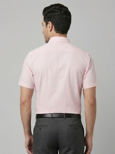 Image of Appel Touch Men's Cotton Blend Formal Shirt Half Sleeves
