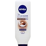 NIVEA Cocoa Butter In Shower Lotion, Body Lotion for Dry Skin, 13.5 Fl Oz Bottle - Image 2