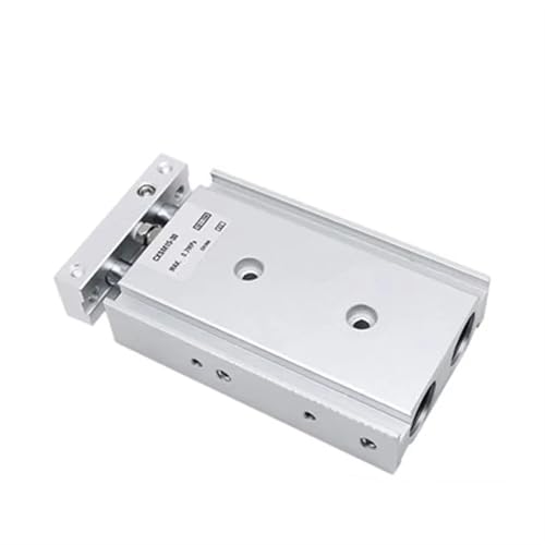 Vérin CXSM20 double effet cylindre pneumatique course 20mm à 100mm pour guidage