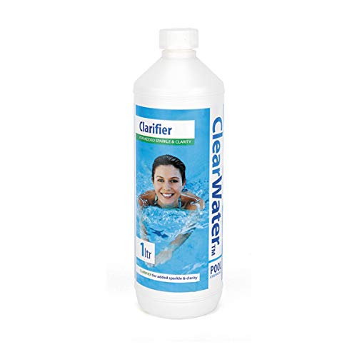 2 x Clarifier for Swimming Pool and Spa Treatment, 1 Litre