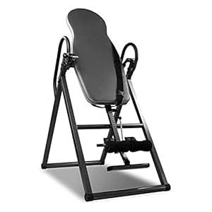 Strength Training Inversion Equipment Heavy Duty Inversion Table – with Headrest & Adjustable Stretcher Machine for Pain Relief Th