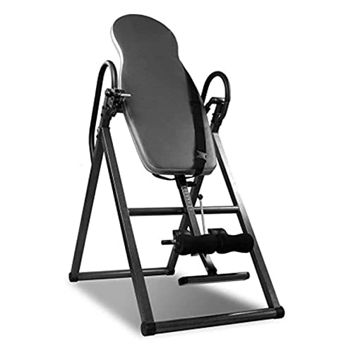 Strength Training Inversion Equipment Heavy Duty Inversion Table - with Headrest & Adjustable Stretcher Machine for Pain Relief Th