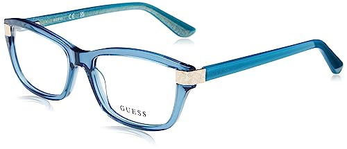 Guess Gu2956 Gafas, Shiny Turquoise, 54 16 140 Para Mujer Guess Gu2956 Gafas, Shiny Turquoise, 54 16 140 Para Mujer