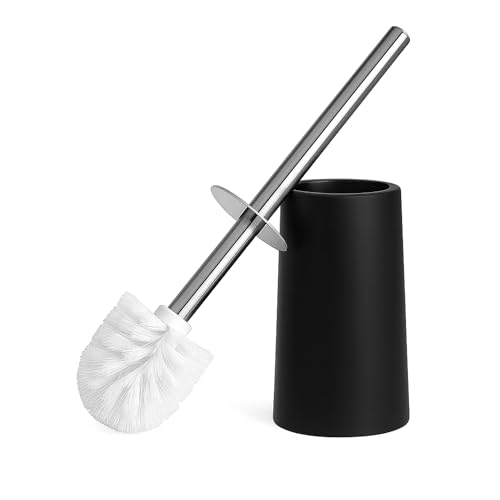 Black Toilet Brush | Stylish Loo Brush For Modern Bathrooms | Durable & Hygienic Cleaning Accessory