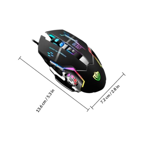 Ratón inalámbrico SHINEOFI con dpi variable para un control fluido en tu oficina 2