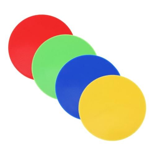 HANABASS Classroom 4pcs Floor Spot Markers Soccer Exercise Equipment Marking Signs Easy Maintenance