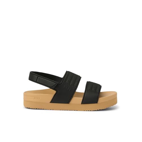 Image of REEF Girls Toddler /Little Kid Water Vista Platform Sandal, Water Friendly, Adjustable Strap