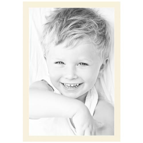 24x36 Cream Linen/Ivory Custom Mat for Picture Frame with 20x32 Opening Size (Mat Only, Frame NOT Included) - 7 Pack