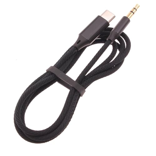 Aux Cable USB C a 3.5mm Audio Cord Compatible TCL 30 miniatura 1