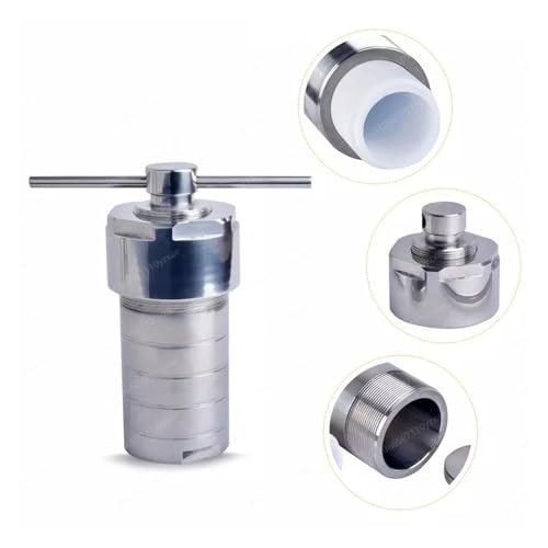 Réacteur autoclave hydrothermal 25ml avec chambre PTFE de synthèse - 6