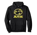 Subaru Vintage Distressed Kanji Stars Logo Car Brand Pullover Hoodie