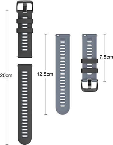 Image of Zitel Band Compatible with Huawei Watch GT 6 Pro /GT 6 46mm, GT 5 / GT 5 Pro 46mm, GT 4 46 mm, GT 3 / GT 3 Pro, GT /GT 2, GT 2 Pro /GT 2e, Watch 4 /4 Pro, 3 /3 Pro - 22mm Sports Straps