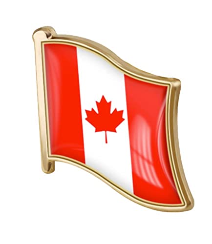 Image of vmcoatdu Country Flag Pin Badge International Travel Brooch Metal Alloy Souvenir Pin for Hat Clothes Backpack