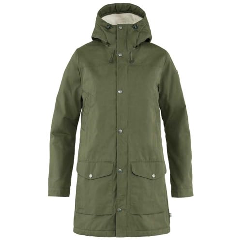 Fjällräven Damen Anorak Greenland Winter, Laurel Green, L, 89738-625
