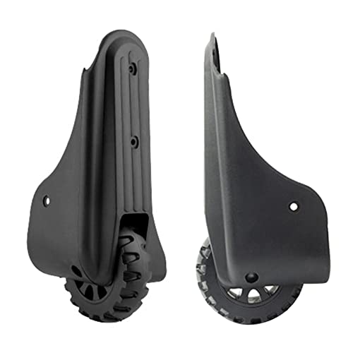 スーツケースホイール、ラゲッジホイール、ペアラゲッジスーツケースホイールキャスターローラー、スムーズスライド修理トラベルバッグ、強力な耐荷重、耐久性のある軽量交換部品。