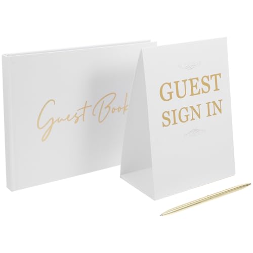 Libro de firmas para bodas cuaderno de papel recuerdos ocasiones 2