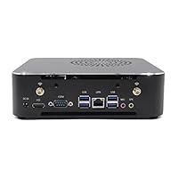 BASOARO Mini Desktop PC, Mini PC Windows 11 Pro, 11. Generation Core i7 11700, 16G RAM 256 GB SSD 1TB HDD, Gigabit Ethernet, HDMI, COM Port, 4 USB 3.0, 4 USB 2.0, BT 5.1, WLAN, Mini PC