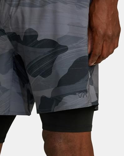 Short RVCA Yogger Train haut de gamme en matière recyclée