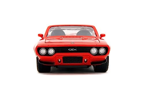 1972 Plymouth GTX, Rojo - Modelo a Escala 1:24 miniatura 6