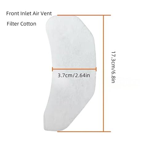 20 PCS Panda Dryer Filter Cotton - For air inlet/outlet, compatible with Magic Chef, Sonya, Avant & Panda dryers. Includes 16 exhaust & 4 air intake filters