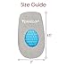 Vive Envelop Gel Heel Cups - Heel Cushion for Women, Men, Bone Spur, Plantar Fasciitis Support - Shoe Inserts Provide Foot Pain Relief for Achilles, Feet Arch, Kids - Shock Absorbing Protector Pad