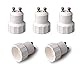 ShuoHui Lampenadapter Konverter GU10 Fassung auf E14 Lampensockel für LED Halogen Energiespar Lampen (4)