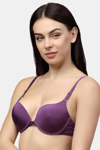 Image of Quttos PrettyCat Printed Front Open Underwire Sexy Pushup Bra