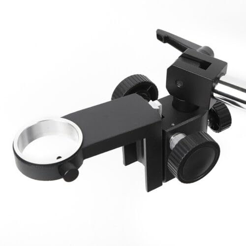 Soporte para Microscopio Digital, Trípode de Elevación Universal Ajustable, Herramienta de Microscopio Resistente, Base de Aleación de Aluminio con Rotación