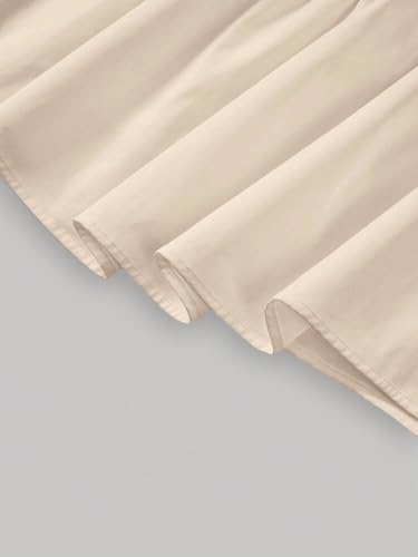 Women's 2025 Casual Maxi Long Skirts Solid Color High-Waist Skirt3