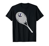 Tennis Racket And Ball Flag Of Finland T-Shirt