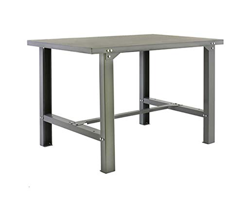 Simon Rack Banco de Trabajo Taller, Capacidad Carga 600 kg, 830x1200x730 mm, Mesa de Trabajo, Gris - BT6