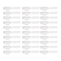 LERANXIN 30 Stück Kabelbeschriftung Erkennungsbox, Kabel Beschriftung, Wasserdicht Transparent Kabeletiketten, Kabelbeschriftung Clip für Kennzeichnung und Sortierung