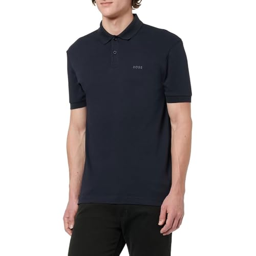 Boss Pio 2 Short Sleeve Polo T-Shirt for Mens X-Large 402 Dark Blue