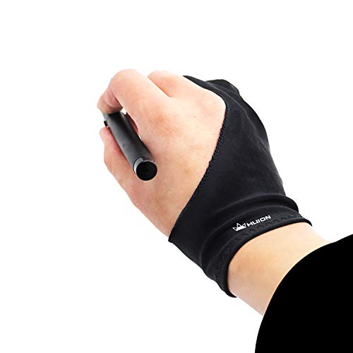 Huion Artist Glove for Graphics Drawing Tablet - Cura CR-01 (1 Unit of Free Size, Good for Right...