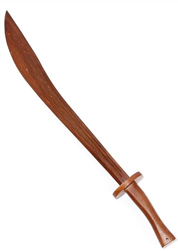 duwanlhridh 木刀 居合刀 模造刀 居合練習刀 剣道 全長さ83.5cm 木製 頑丈 剣術 練習用 伝統的な工芸 筋トレ トレーニング用 伝統的な工芸 コスプレ小道具 舞台道具 インテリア 剣道練習用 自宅鍛錬 (A)