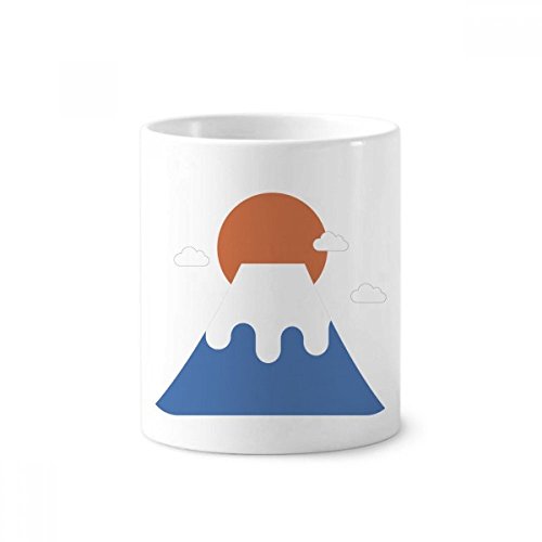 Tasse blanche Sun japonais local en céramique durable et élégante de 350ml