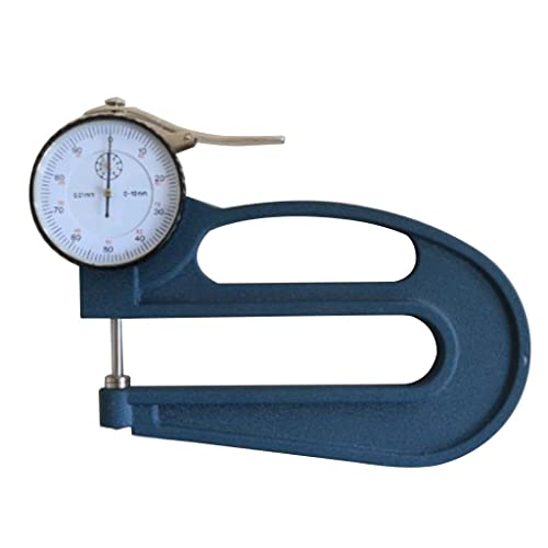 Thickness Gage Dial Indicator Gauge Measuring Tool 0-10X120m...