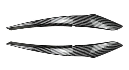 Sourcil phare voiture pour BMW Série 1 F20 F21 2011-2014 caches paupières en abs noir