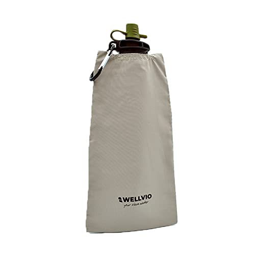 Wellvio Viobag | Wasserfilter Beutel | zweistufige Filtration: Aktivkohle & Ultrafiltrationsmembran (UF), Filterkapazität bis zu 1000l Cover