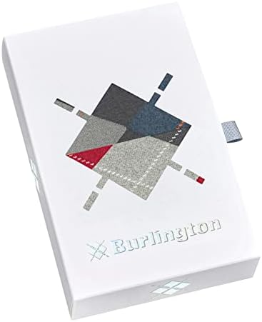 Burlington Skarpety Mężczyźni Basic Gift Box M SO Bawełna z wzorem 2 Pak (2 w zestawie)