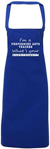 Unique I'm a Performing Arts Teacher what's your superpower? Apron kitchen cooking painting DIY onesize adult